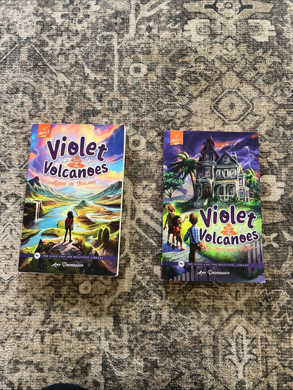 Violet and the Volcanoes Kids Book Set — Violet (Purple)